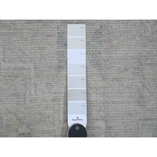 Load image into Gallery viewer, 8&#39;x9&#39;8&quot; Cloud Gray, Anatolian Village Inspired Design with Washed Out Colors, Hand Knotted, High Mountain Wool, Oriental Rug FWR123234