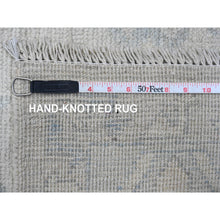 Load image into Gallery viewer, 8&#39;x9&#39;8&quot; Cloud Gray, Anatolian Village Inspired Design with Washed Out Colors, Hand Knotted, High Mountain Wool, Oriental Rug FWR123234