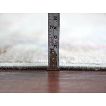 Load image into Gallery viewer, 10&#39;x13&#39;8&quot; Medium Gray, Afghan Peshawar With Birds Of Paradise Design, Soft And Velvety Wool, Hand Knotted, Vegetable Dyes, Oriental Rug FWR123354