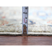 Load image into Gallery viewer, 9&#39;x11&#39;9&quot; Taupe Brown, Peshawar with Bijar Garus Design, High Mountain Wool, Hand Knotted, Vegetable Dyes, Densely Woven, Oriental Rug FWR123738
