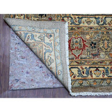 Load image into Gallery viewer, 9&#39;x12&#39;1&quot; Khaki Brown, Aryana Grade, Bijar Garus With Antique Persian Design, Peshawar, High Mountain Wool, Vegetable Dyes, Hand Knotted, Oriental Rug FWR123750