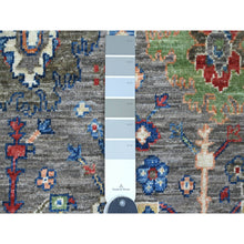 Load image into Gallery viewer, 3&#39;1&quot;x5&#39;3&quot; Nevada Gray, Aryana Grade, Peshawar With Ziegler Mahal All Over Design, High Mountain Wool, Vegetable Dyes, Hand Knotted, Oriental Rug FWR123786
