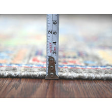 Load image into Gallery viewer, 3&#39;1&quot;x5&#39;3&quot; Nevada Gray, Aryana Grade, Peshawar With Ziegler Mahal All Over Design, High Mountain Wool, Vegetable Dyes, Hand Knotted, Oriental Rug FWR123786