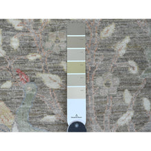 Load image into Gallery viewer, 2&#39;9&quot;x15&#39;9&quot; Medium Brown, Hand Knotted, Afghan Peshawar With Birds Of Paradise Design, Vegetable Dyes, Soft Wool, Xl Runner, Oriental Rug FWR123858