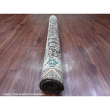 Load image into Gallery viewer, 5&#39;9&quot;x9&#39;1&quot; Scarlet Red, Vintage Persian Shiraz with Tribal Design, Good Condition, Clean, Even Wear, Pure Wool, Hand Knotted, Oriental Rug FWR123906