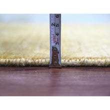 Load image into Gallery viewer, 9&#39;1&quot;x12&#39;5&quot; Sage Green, Chinese Art Deco Inspired Peshawar, Hand Knotted, Natural Dyes, 100% Wool, Oriental Rug FWR123930