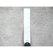 Load image into Gallery viewer, 2&#39;10&quot;x9&#39;7&quot; Daisy White, Afghan Angora Oushak with All Over Pattern, Hand Knotted, Natural Dyes, 100% Wool, Runner, Oriental Rug FWR123990