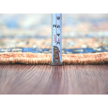 Load image into Gallery viewer, 4&#39;2&quot;x6&#39; Marmalade Orange, Peshawar With Fereghan Sarouk Design, Aryana Grade, Vegetable Dyes, High Mountain Wool, Hand Knotted, Oriental Rug FWR124170