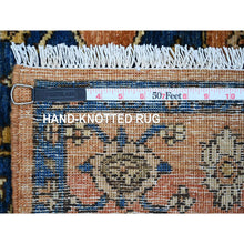 Load image into Gallery viewer, 4&#39;2&quot;x6&#39; Medium Gray, Afghan Angora Oushak with Colorful Leaf Pattern, Hand Knotted, Vegetable Dyes, 100% Wool, Oriental Rug FWR124848