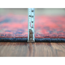 Load image into Gallery viewer, 2&#39;4&quot;x7&#39;9&quot; Angels Red, Afghan Andkhoy With Large Medallion Design, Soft Pile, 100% Wool, Hand Knotted, Runner, Oriental Rug FWR124350