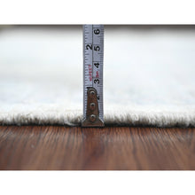 Load image into Gallery viewer, 4&#39;x12&#39;2&quot; Pearl White, Afghan Angora Oushak With All Over Vines Design, Hand Knotted, Vegetable Dyes, 100% Wool, Wide Runner, Oriental Rug FWR124584