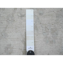 Load image into Gallery viewer, 4&#39;8&quot;x7&#39;2&quot; Chiffon White, Pure Wool, Afghan Angora Oushak with All Over Pattern, Hand Knotted, Veggie Dyes, Oriental Rug FWR124662