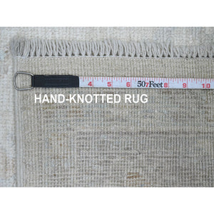 4'8"x7'2" Denim Blue Antique Caucasian Karachopf Exc Cond Hand Knotted Rug FWR169386