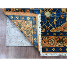 Load image into Gallery viewer, 2&#39;10&quot;x3&#39;4&quot; Ochre Brown, Peshawar With Fereghan Sarouk Design, Aryana Grade, Vegetable Dyes, High Mountain Wool, Hand Knotted, Mat, Sample, Oriental Rug FWR124902