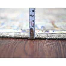 Load image into Gallery viewer, 4&#39;1&quot;x9&#39;8&quot; Beaver Brown, Aryana Collection, Willow and Cypress Tree Design, Vegetable Dyes, Wide Runner, Oriental Rug FWR124926