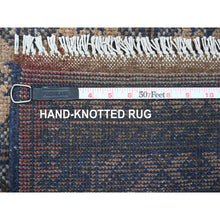 Load image into Gallery viewer, 8&#39;6&quot;x11&#39;4&quot; Boulder Ivory, Vintage Turkoman With Repetitive Bokara Design, Hand Knotted, 100% Wool, Oriental Rug FWR125070