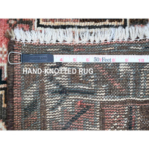 5'x8' Ivory, Nain with All Over Flower Design 250 KPSI, Natural Wool Hand Knotted, Oriental Rug FWR391812
