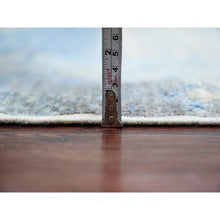 Load image into Gallery viewer, 8&#39;x8&#39; Spanish Gray, Hand Knotted, Fine Kashkuli Gabbeh with Small Animal Figurines, Soft Wool, Vegetable Dyes, Square, Oriental Rug FWR125490