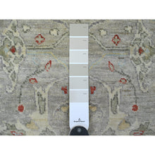 Load image into Gallery viewer, 3&#39;x5&#39;1&quot; Stone Gray, Peshawar With Bijar Garus Design, High Mountain Wool, Hand Knotted, Vegetable Dyes, Densely Woven, Oriental Rug FWR125538