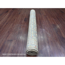 Load image into Gallery viewer, 3&#39;9&quot;x6&#39;7&quot; Cedar Brown, Hand Knotted, 14th Century Mamluk Dynasty Pattern with Star Medallion Design, High Mountain Wool, Veggie Dyes, Oriental Rug FWR125574