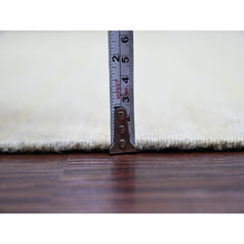 Load image into Gallery viewer, 8&#39;9&quot;x12&#39;4&quot; Beige, Flat Weave, Solid Design, Hand Woven, Afghan Kilim, Hand Spun Wool, Vegetable Dyes, Oriental Rug FWR125682