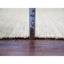 Load image into Gallery viewer, 9&#39;x12&#39;1&quot; Beaver Brown, Solid Design, Mixed Wool, Vegetable Dyes, Hand Woven, Kilim, Flat Weave, Oriental Rug FWR125688