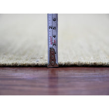 Load image into Gallery viewer, 9&#39;1&quot;x12&#39; Swamp Green, Solid Design, Hand Woven, Afghan Kilim, Hand Spun Wool, Vegetable Dyes, Flat Weave, Oriental Rug FWR125694