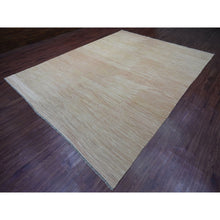 Load image into Gallery viewer, 9&#39;1&quot;x12&#39;2&quot; Tumbleweed Brown, Flat Weave, Solid Design, Hand Woven, Afghan Kilim, Hand Spun Wool, Vegetable Dyes, Oriental Rug FWR125712