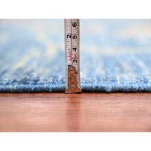 Load image into Gallery viewer, 9&#39;2&quot;x11&#39;10&quot; Bayern Blue, Sparrows on the Tree, Peshawar, 100% Wool, Soft Pile, Lush and Plush, Hand Knotted, Oriental Rug FWR125718