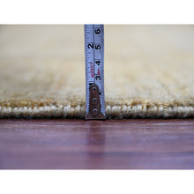 Load image into Gallery viewer, 8&#39;x9&#39;9&quot; Honey Brown, Plain Solid Pattern, Hand Knotted, Hand Spun Ghazni Wool, Lush And Plush, Oriental Rug FWR125736
