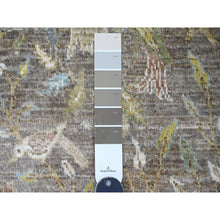 Load image into Gallery viewer, 2&#39;x3&#39;3&quot; Cedar Brown, Afghan Peshawar With Birds Of Paradise Design, Hand Knotted, Soft Wool, Vegetable Dyes, Mat, Sample, Oriental Rug FWR125748
