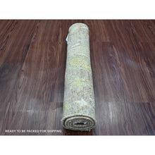 Load image into Gallery viewer, 2&#39;x3&#39;3&quot; Cedar Brown, Afghan Peshawar With Birds Of Paradise Design, Hand Knotted, Soft Wool, Vegetable Dyes, Mat, Sample, Oriental Rug FWR125748