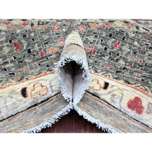 Load image into Gallery viewer, 12&#39;x15&#39;4&quot; Cloud Gray, 14th Century Mamluk Dynasty Pattern With Star Medallion Design, High Mountain Wool, Hand Knotted, Natural Dyes, Oversized, Oriental Rug FWR125892