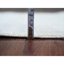 Load image into Gallery viewer, 2&#39;7&quot;x23&#39;8&quot; Misty Gray, Washed Out Peshawar With Heriz Design, Densely Woven, High Mountain Wool, Hand Knotted, Xl Runner, Oriental Rug FWR125898