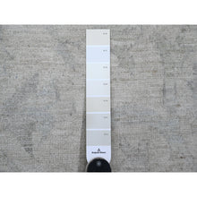 Load image into Gallery viewer, 9&#39;8&quot;x13&#39;5&quot; Vista White, Washed Out Peshawar with All Over Pattern, Vegetable Dyes, 100% Wool, Hand Knotted, Oriental Rug FWR125934