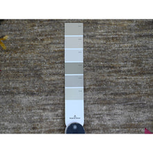 Load image into Gallery viewer, 9&#39;3&quot;x12&#39; Pastel Gray, Chinese Art Deco Inspired Peshawar, Hand Knotted, Pure Wool, Veggie Dyes, Oriental Rug FWR125994