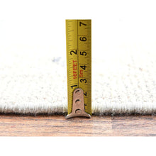 Load image into Gallery viewer, 8&#39;10&quot;x11&#39;8&quot; Cloud Gray, Hand Knotted, Turkish Knot, Sheared Low, Zero Pile, Anatolian Village Design, 100% Wool, Oriental Rug FWR12618