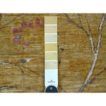 Load image into Gallery viewer, 9&#39;4&quot;x11&#39;8&quot; Copper Brown, Soft To The Touch, Hand Knotted, Sparrows On The Tree, Peshawar, Densely Woven, High Mountain Wool, Oriental Rug FWR126246