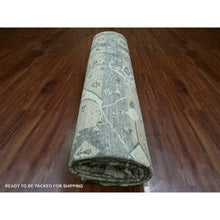Load image into Gallery viewer, 8&#39;2&quot;x10&#39;1&quot; Light Brown, Bijar Garus Design With Distinct Abrash, Peshawar, Hand Knotted, 100% Wool, Vegetable Dyes, Oriental Rug FWR126270