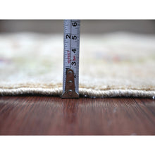 Load image into Gallery viewer, 2&#39;x3&#39; Beige, Sparrows On The Tree, Peshawar, Densely Woven, Hand Knotted, High Mountain Wool, Soft To The Touch, Mat, Sample, Oriental Rug FWR126414