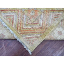 Load image into Gallery viewer, 8&#39;8&quot;x11&#39;9&quot; Olive Green, Peshawar With Khotan Design, Natural Dyes, Pure Wool, Hand Knotted, Oriental Rug FWR126462
