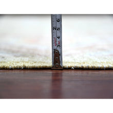 Load image into Gallery viewer, 8&#39;8&quot;x11&#39;9&quot; Olive Green, Peshawar With Khotan Design, Natural Dyes, Pure Wool, Hand Knotted, Oriental Rug FWR126462