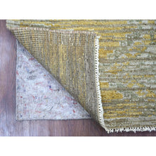Load image into Gallery viewer, 4&#39;1&quot;x6&#39;1&quot; Spanish Gray, Whimsical Collection, 100% High Mountain Wool With Futuristic Modern Design, Hand Knotted, Oriental Rug FWR126540