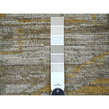 Load image into Gallery viewer, 4&#39;1&quot;x6&#39;1&quot; Spanish Gray, Whimsical Collection, 100% High Mountain Wool With Futuristic Modern Design, Hand Knotted, Oriental Rug FWR126540