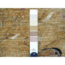 Load image into Gallery viewer, 2&#39;x3&#39; Tawny Brown, Peshawar, Sparrows On The Tree, Densely Woven, High Mountain Wool, Hand Knotted, Soft To The Touch, Mat, Sample, Oriental Rug FWR126564