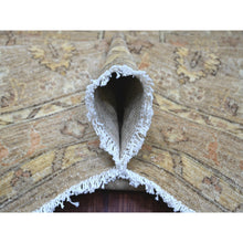 Load image into Gallery viewer, 10&#39;1&quot;x13&#39;3&quot; Light Brown, Hand Knotted, Peshawar With Bijar Garus Design, Vegetable Dyes, Densely Woven, 100% Wool, Oriental Rug FWR126630