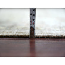 Load image into Gallery viewer, 10&#39;1&quot;x13&#39;3&quot; Light Brown, Hand Knotted, Peshawar With Bijar Garus Design, Vegetable Dyes, Densely Woven, 100% Wool, Oriental Rug FWR126630