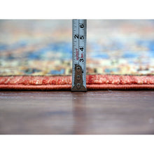 Load image into Gallery viewer, 9&#39;2&quot;x11&#39;7&quot; Crimson Red, Aryana Grade, Serapi Heriz With Large Medallion Design, Vegetable Dyes, High Mountain Wool, Hand Knotted, Soft Pile, Densely Woven, Oriental Rug FWR126684