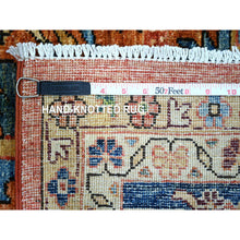 Load image into Gallery viewer, 9&#39;2&quot;x11&#39;7&quot; Crimson Red, Aryana Grade, Serapi Heriz With Large Medallion Design, Vegetable Dyes, High Mountain Wool, Hand Knotted, Soft Pile, Densely Woven, Oriental Rug FWR126684