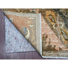 Load image into Gallery viewer, 8&#39;10&quot;x11&#39;10&quot; Cedar Brown, Bijar Garus Design, Vegetable Dyes, High Mountain Wool, Hand Knotted, Soft Pile, Densely Woven, Oriental Rug FWR126690